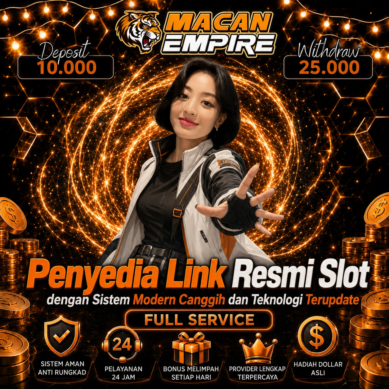 MACAN EMPIRE ✈️ Penyedia Link Resmi Slot dengan Sistem Modern Canggih dan Teknologi Terupdate